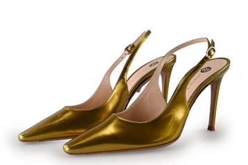 Roberto Festa Pumps in maat 37 Goud, Pumps, Overige kleuren, Verzenden, Zo goed als nieuw