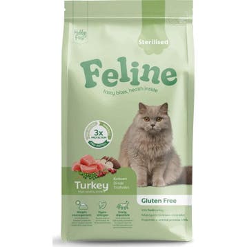 HobbyFirst Feline Kattenvoer Droog Sensitive Sterilised 1..., Dieren en Toebehoren, Verzenden, Nieuw