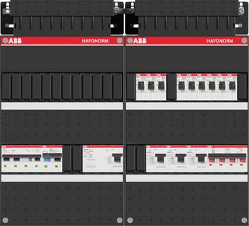 ABB Hafonorm PV-EV-WP-Groepenkast | HS 40A - 4 x ALS 63A, Ophalen of Verzenden, Nieuw, Groepenkast