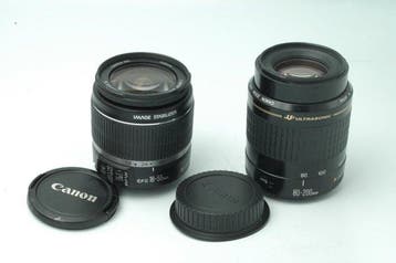 Canon EF-S 3.5-5.6/18-55mm IS / EF 4.5-5.6/80-200mm |, Nieuw