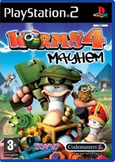 Worms 4: Mayhem [PS2], Spelcomputers en Games, Games | Sony PlayStation 2, Ophalen of Verzenden