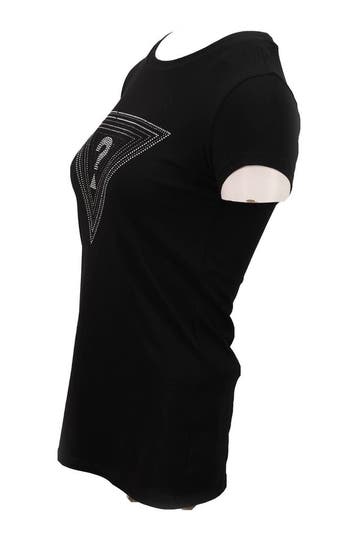 Guess T-shirt in maat S Zwart, Kleding | Dames, Guess, Verzenden, Zo goed als nieuw, Zwart