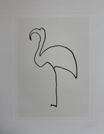 Pablo Picasso (1881-1973) - LE FLAMAND ROSE, 1907”. - 60 x, Antiek en Kunst, Kunst | Tekeningen en Foto's