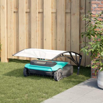 vidaXL Robotmaaiergarage Zwart 80x101x46 cm, Verzenden, Nieuw