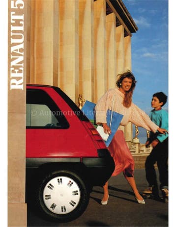1987 RENAULT 5 BROCHURE NEDERLANDS, Nieuw, Renault, Author