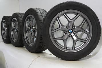 BMW 5 serie i5 G60 G61 18 inch velgen Continental Winterband, Auto-onderdelen, 18 inch, Gebruikt, Velg(en), Winterbanden