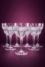 Val Saint Lambert - Wijnglas - Zermatt - geslepen kristal -, Antiek en Kunst