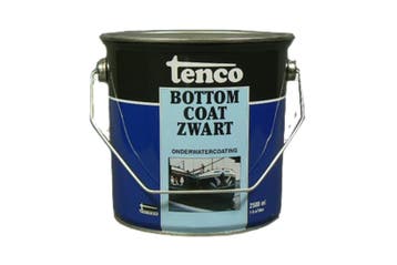 Tenco bottomcoat 2,5 liter, zwart, bus, Verzenden, Nieuw