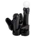 Oplaadstation Voor Twee Normale Controllers en Twee Move, Spelcomputers en Games, Spelcomputers | Sony PlayStation Consoles | Accessoires