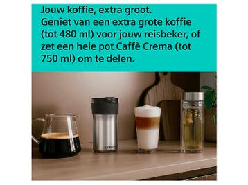 Siemens -  Eq700 Iaroma Volautomatische Espressomachine Rvs, Afneembaar waterreservoir, Verzenden, Espresso apparaat, Nieuw