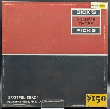 Grateful Dead - Dicks Picks Volume Three (Pembroke Pines,, Nieuw in verpakking