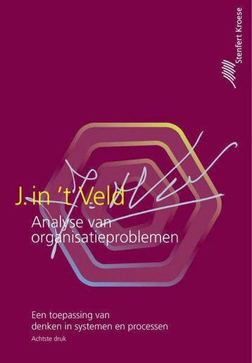 Analyse van organisatieproblemen - J. in t Veld, Boeken, Verzenden, Gelezen, J. in 't Veld