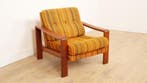 Vintage lounge fauteuil | Teak | Retro, Huis en Inrichting, Fauteuils, Ophalen of Verzenden, Nieuw