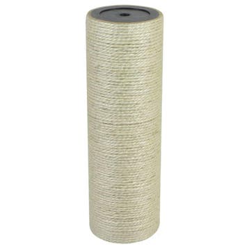 vidaXL Kattenkrabpaal 8x25 cm 8 mm beige, Dieren en Toebehoren, Katten-accessoires, Verzenden, Nieuw