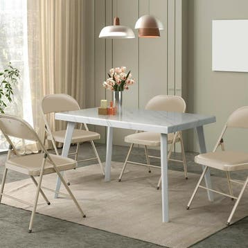 Klapstoelen - Vouwstoelen - Set van 6 - Eettafelstoelen - Kh, Caravans en Kamperen, Kampeermeubelen, Verzenden, Zo goed als nieuw