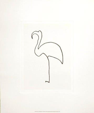 Pablo Picasso (1881-1973) (after) - Le flamand rose -