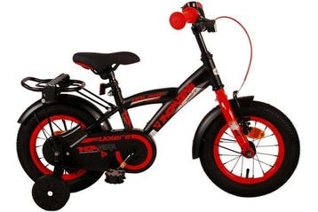 Volare Thombike Kinderfiets - Jongens - 12 inch - Zwart/Rood, Verzenden, Nieuw