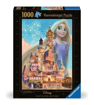 Disney Kastelen Rapunzel Puzzel (1000 stukken), Ophalen of Verzenden, Nieuw