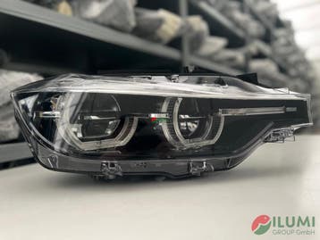 BMW F30 F31 ADAPT BLACK LED KOPLAMP RECHTS KPL 8739566, Auto-onderdelen, Verlichting, Verzenden, Gebruikt, BMW