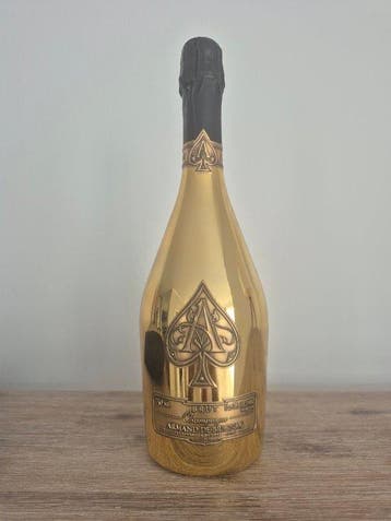 Armand de Brignac, Ace of Spades Gold - Champagne Brut - 1, Verzamelen, Wijnen, Nieuw