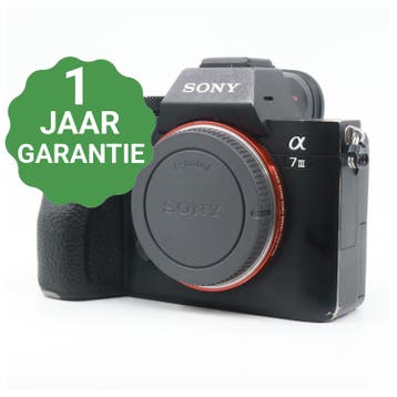 Digitale fotocamera  Sony A7 III, Audio, Tv en Foto, Fotocamera's Digitaal, Verzenden, Gebruikt, Sony