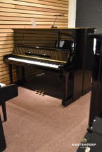 Actie -10% Yamaha UX3 PE messing piano - 4406759, Muziek en Instrumenten, Piano's, Zo goed als nieuw, Zwart, Piano