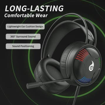 LDON L523 Professionele Bedrade Gaming Headset met Microfoon, Verzenden, Nieuw