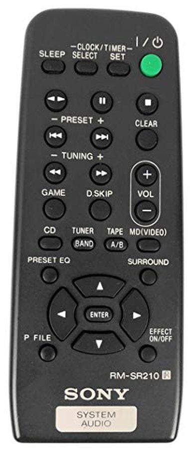 Afstandsbediening Sony rm-sr210, Audio, Tv en Foto, Afstandsbedieningen, Origineel, Nieuw, Ophalen of Verzenden
