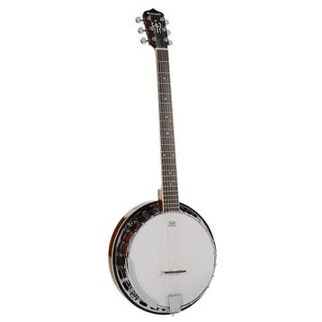 Richwood RMB-606 Heritage Series gitaar banjo 6-snarig, Muziek en Instrumenten, Snaarinstrumenten | Banjo's, Ophalen of Verzenden