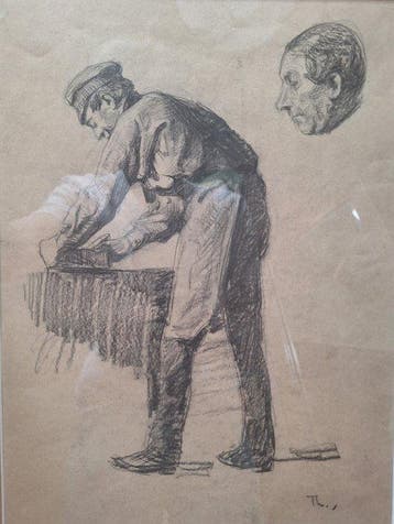 Willem Bastiaan Tholen (1860-1931) - Portret van een