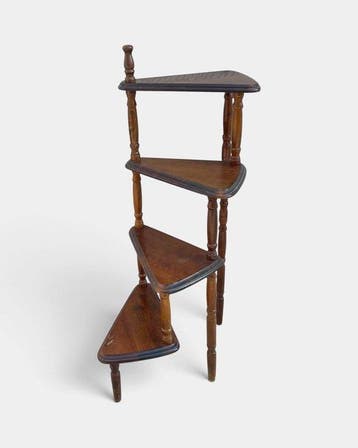 Boekenkast - Hout - Bibliotheektrap, Antiek en Kunst