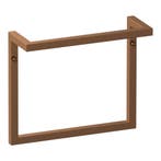 Brauer Handdoekbeugel - 35 cm - Koper Geborsteld, Ophalen of Verzenden, Nieuw