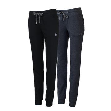 Donnay Donnay Dames - 2-Pack - Joggingbroek Puck - Zwart &, Kleding | Dames, Donnay, Verzenden, Nieuw