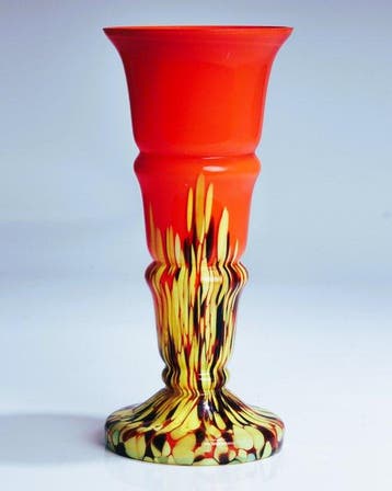 Franz Welz / Kralik - Vaas - Fiery Flame Tango Model (ca.