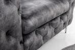 Moderne barokke fauteuil in Chesterfield-stijl, 120 cm,, Huis en Inrichting, Fauteuils, Ophalen of Verzenden, Nieuw
