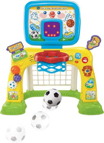 VTech Baby Voetbal Basketbal - Laatste Stuk!, Minder dan 80 cm, Overige typen, Ophalen of Verzenden, Rechthoekig