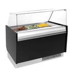 GGM Gastro | Ijsvitrine LIAM - 1310mm - Statisch - voor |, Verzenden, Nieuw in verpakking, Koelen en Vriezen