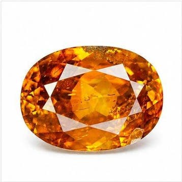 Zonder minimumprijs - 1 pcs Geel Sfaleriet - 5.72 ct -, Nieuw
