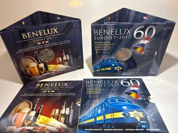 Benelux. Benelux set 2016/2017 (2 sets) (Zonder, Postzegels en Munten