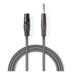 XLR naar jack 6.35 mm kabel | V  M | Nedis | 1.5 meter, Verzenden, Nieuw