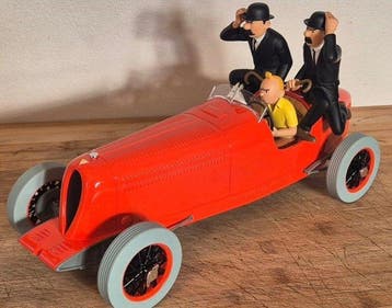 Moulinsart - Tintin - 1 - Le Bolide Rouge éch. 1/12è avec, Nieuw