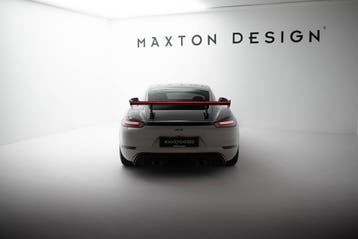 Maxton Carbon Spoiler V.2 met LED Porsche 718 Cayman 982c, Auto diversen, Tuning en Styling, Verzenden