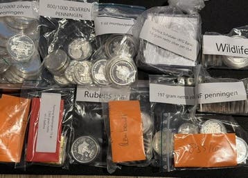 Lot Zilveren Wereld munten en Penningen tegen SPOT 1851,5, Verzenden, Losse munt, Zilver
