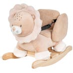 Schommeldier leeuw in beige – Zacht, veilig en leuk voor.., Kinderen en Baby's, Speelgoed | Hobbelfiguren, Ophalen of Verzenden