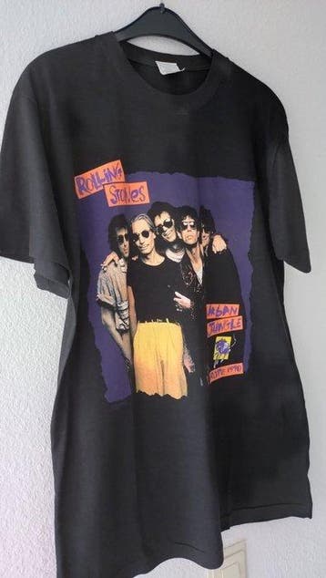 De Rolling Stones - T-shirt, Urban Jungle Tour - arge - 1990, Nieuw in verpakking