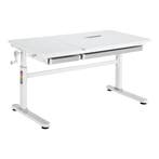 Kinderbureau Sauda in hoogte verstelbaar 54-76x120x60 cm gri, Verzenden, Nieuw