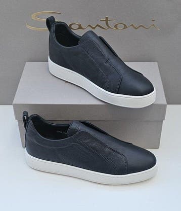 Santoni - Sneakers - Maat: EU 42, EU 42.5 - Nieuw met tags, Nieuw