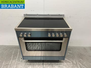 RVS Saro Inductiefornuis met oven 400V Horeca, Ophalen of Verzenden, Nieuw zonder verpakking