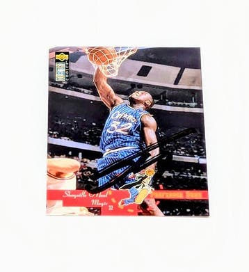 1995/96 Upper Deck NBA Shaquille ONeal Signed 1995-96, Verzamelen, Nieuw