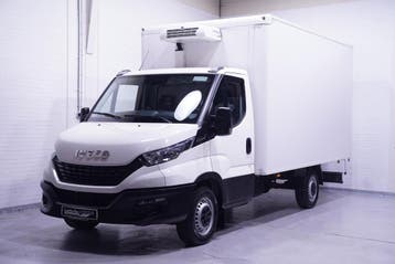 Iveco Daily 35S14 140 pk Aut. Koelauto-vries Bakwagen Automa, Automaat, Stof, Gebruikt, Euro 6